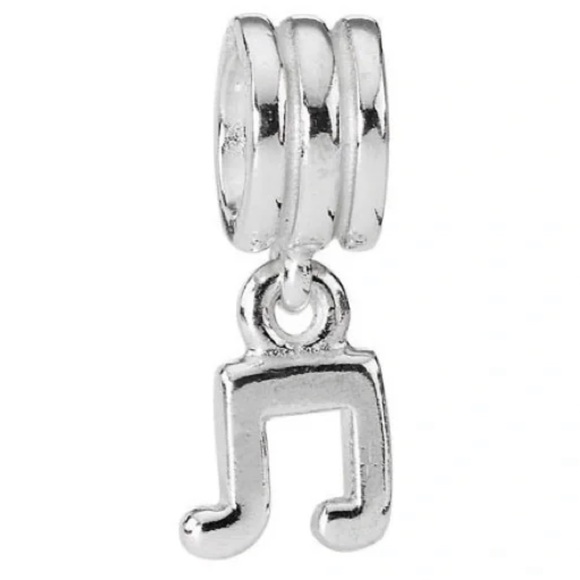 Retired Authentic Pandora Music Note Melody Dangle Charm 925 EUC - Picture 2 of 5